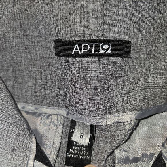 Apt. 9 Gray Women's Slacks Size 8 - Picture 5 of 7